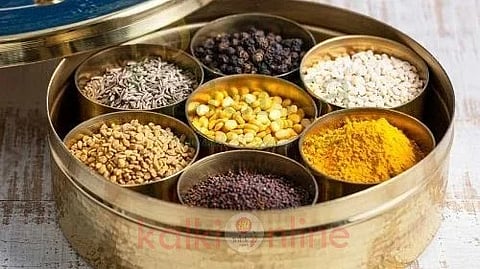 Anjarai petti (Spice box)