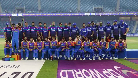 ஆசிய கோப்பை தொடரில் சாம்பியன் பட்டம் வென்ற இந்திய அணி