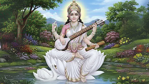 Goddess Saraswati