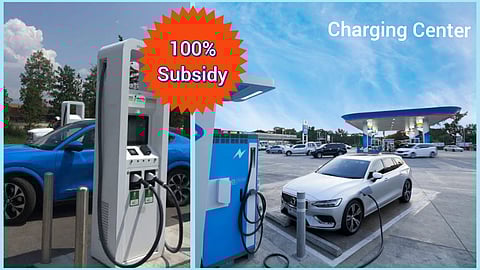 Charge center for electri vehicles