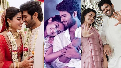 Rashmika vijay devarakonda engagement