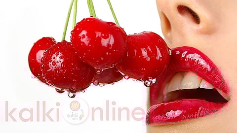 Cherry and lips
