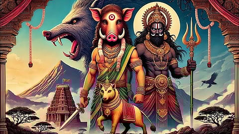 Panjurali and guliga god
