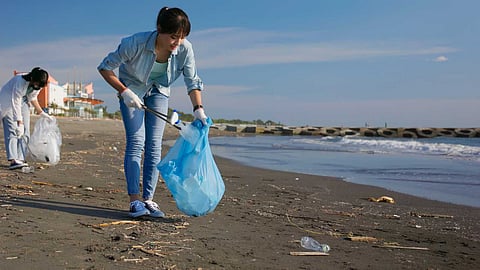Let's keep the beach clean