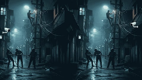 Organized power theft racket supplying 60 homes in Versova.