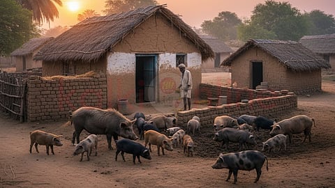 Pig farmer