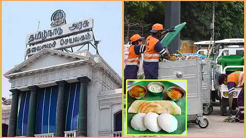 Free food for Corporation Workers