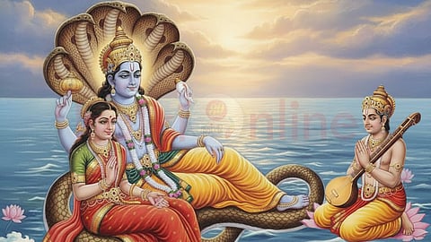 Vishnu and Narathar
