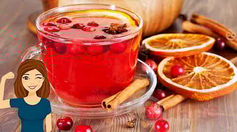cranberry tea