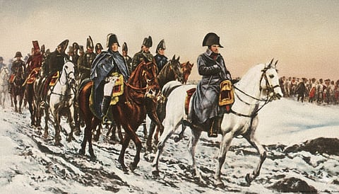 Napoleon and his Troops