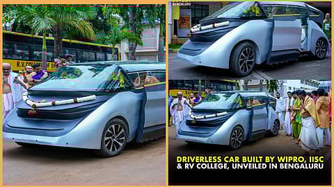 Driverless car in Bangalore