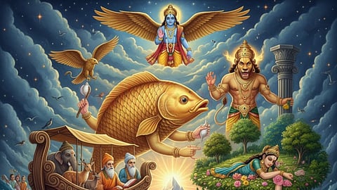 vishnu and its his avatars