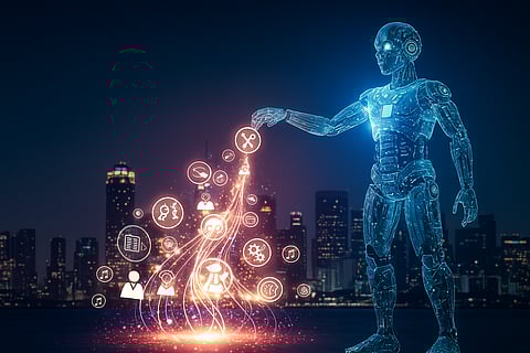 Robot creating new jobs through AI tech