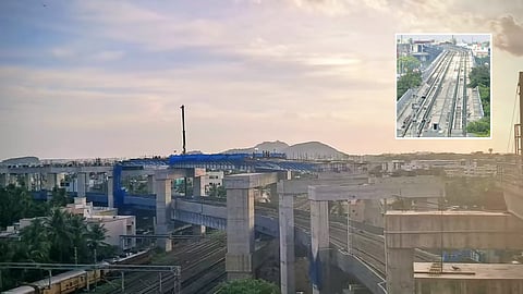 Velachery-Parangimalai flying train