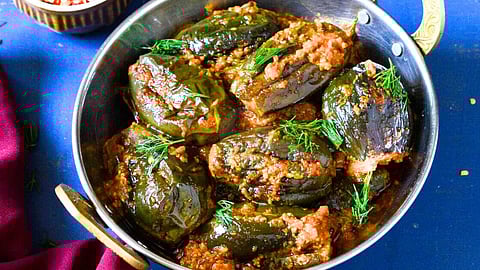 tasty eggplant masala