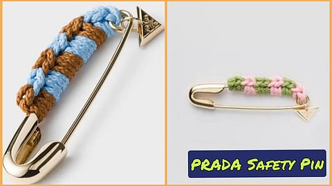 PRADA Safety Pin