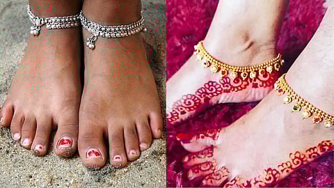 Dangers of wearing gold anklets