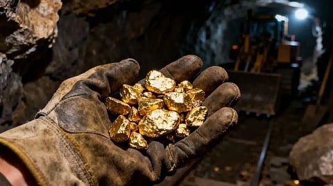 Gold mining