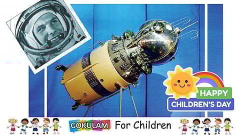 First Person to Travel into Outer Space