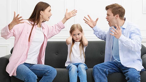 Parental conflict affects a child's mood