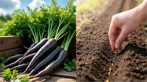 black carrot farming