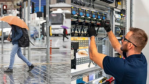 Rainy season electricity safety