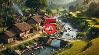 Beautiful Indian village