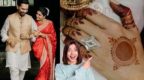 samantha marriage and diamond ring
