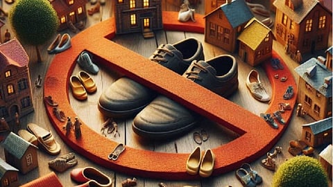 Vastu Shastra says which direction to place shoes