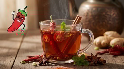 Chili tea