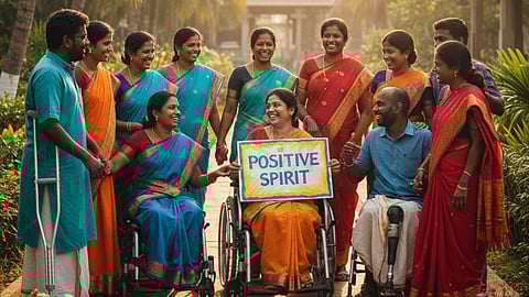 Differently abled people