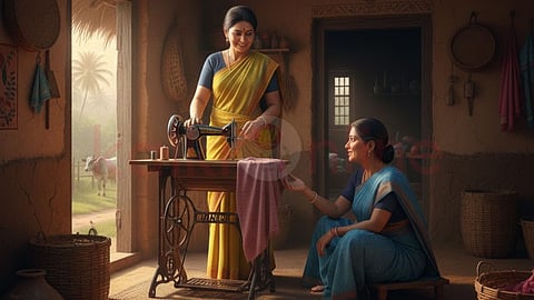 Women talking - Karisakattu Collector