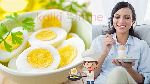 egg health benefits and a women Eating eggs