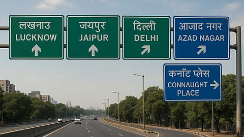 The secret of the signpost