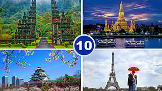 2025 REWIND: Top 10 tourist places in the world