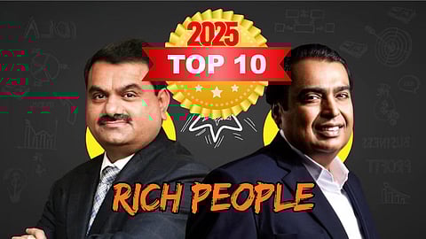 2025 Top 10 indian rich people