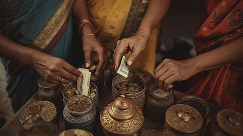 old days money saving method