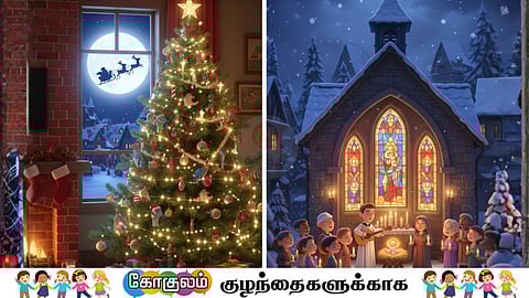 Christmas traditions explained for kids