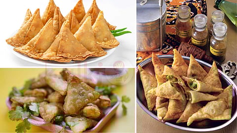 Variety samosa
