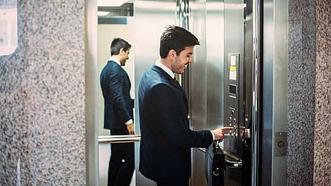 Secret of elevator mirrors