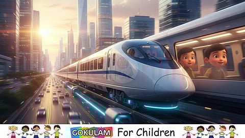 The magic floating train story