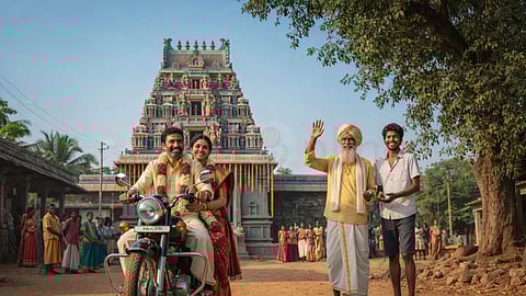 Newly married couple