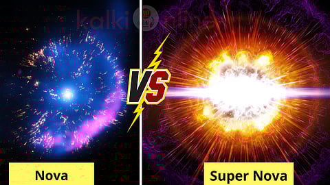 Nova Vs Supernova