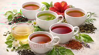 Antioxidant-rich teas