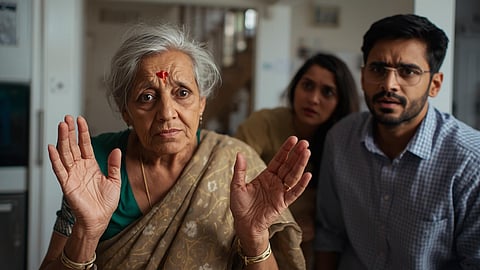 Grand mother, her son and her daughter in law - Tamil short story