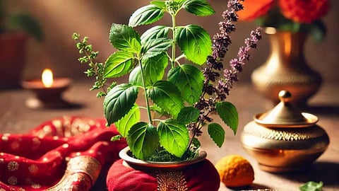 Tulsi worship that increases wealth