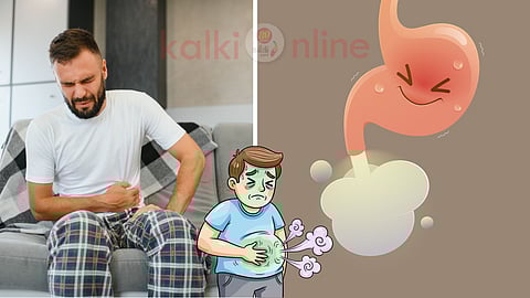 Gas problem in stomach