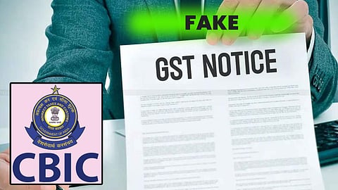 Be Alert from GST Scam