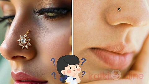 Left or right Nosepin benefits