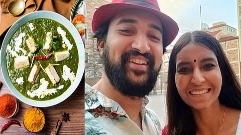 Aditya Prakash Urmi Bhattacheryya, palak paneer
